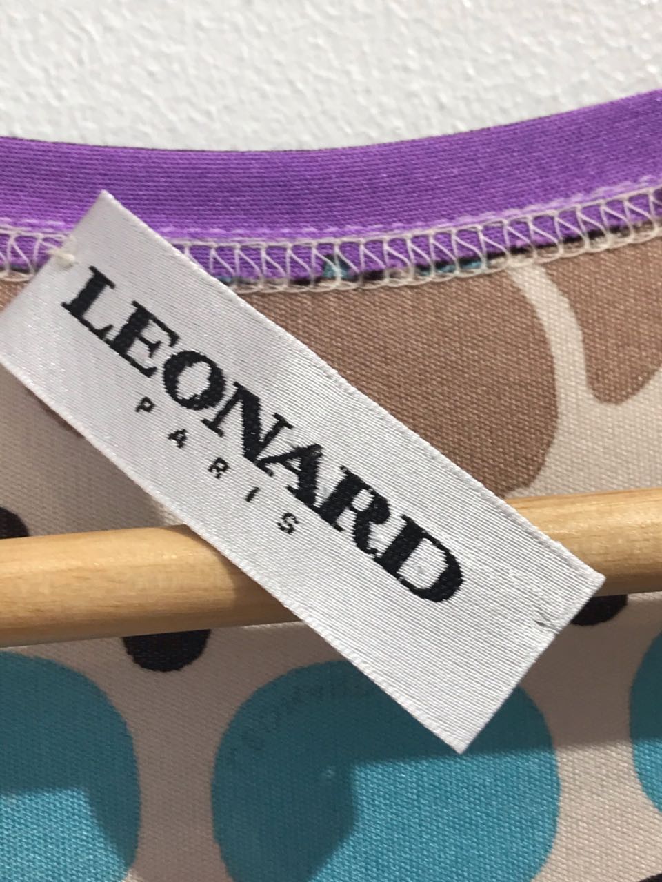 Robe Leonard imprimée T.44