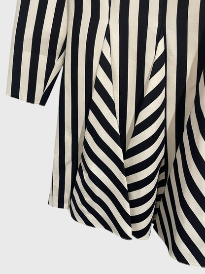 Robe Valentino rayée T.38