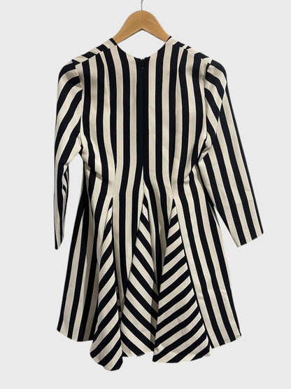 Robe Valentino rayée T.38