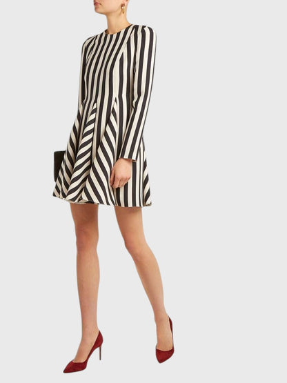 Robe Valentino rayée T.38