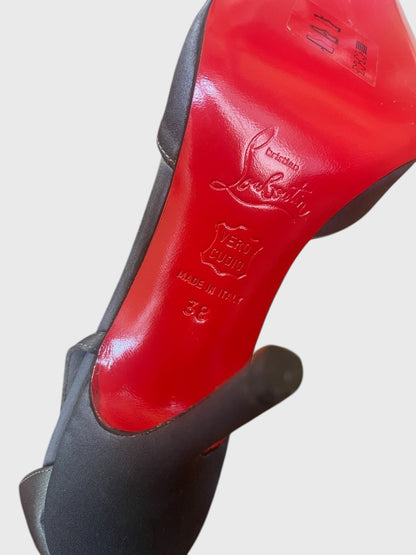 Escarpins Christian Louboutin gris T.38