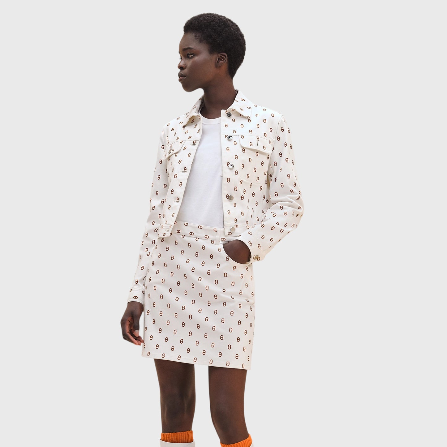 Veste Hermès Chaine d'Ancre T.42