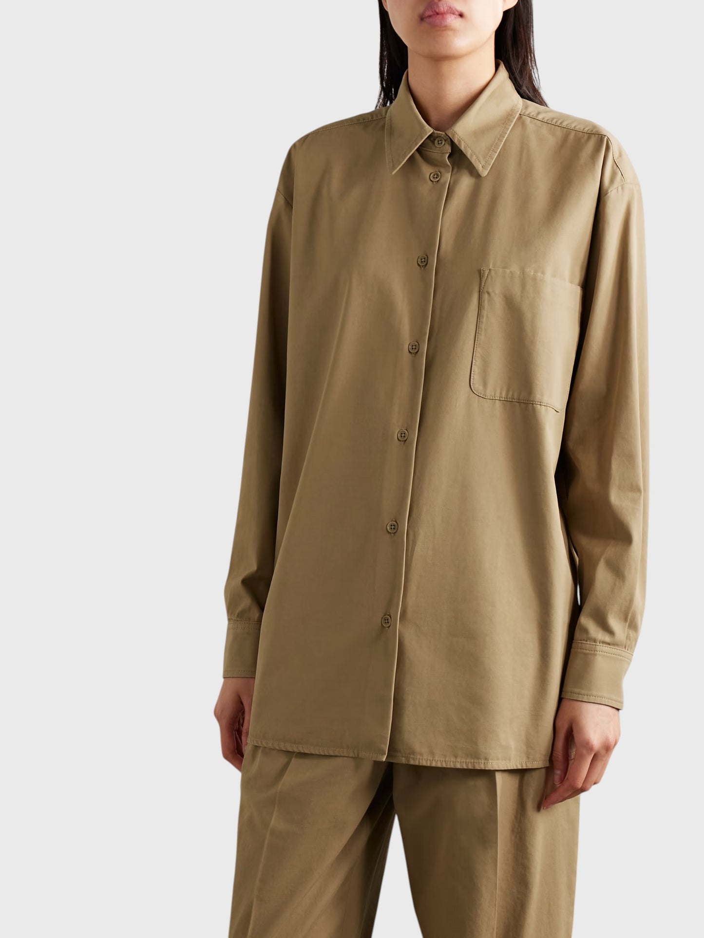 Chemise The Row beige T.36
