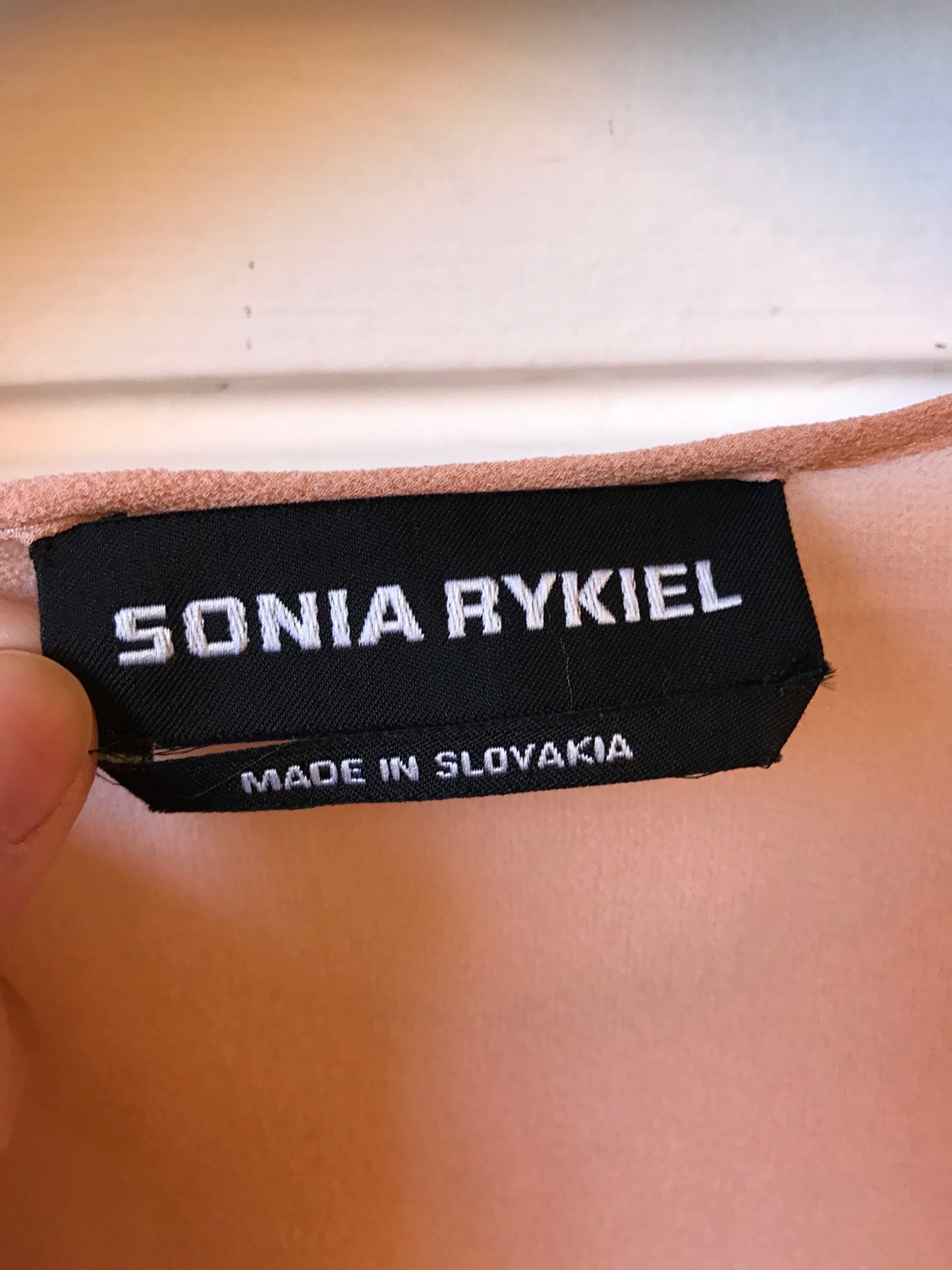 Robe Sonia Rykiel rose T.38