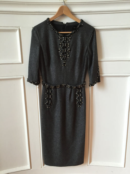 Robe Azzaro grise T.36