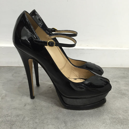 Escarpins Yves Saint Laurent noirs T.39,5