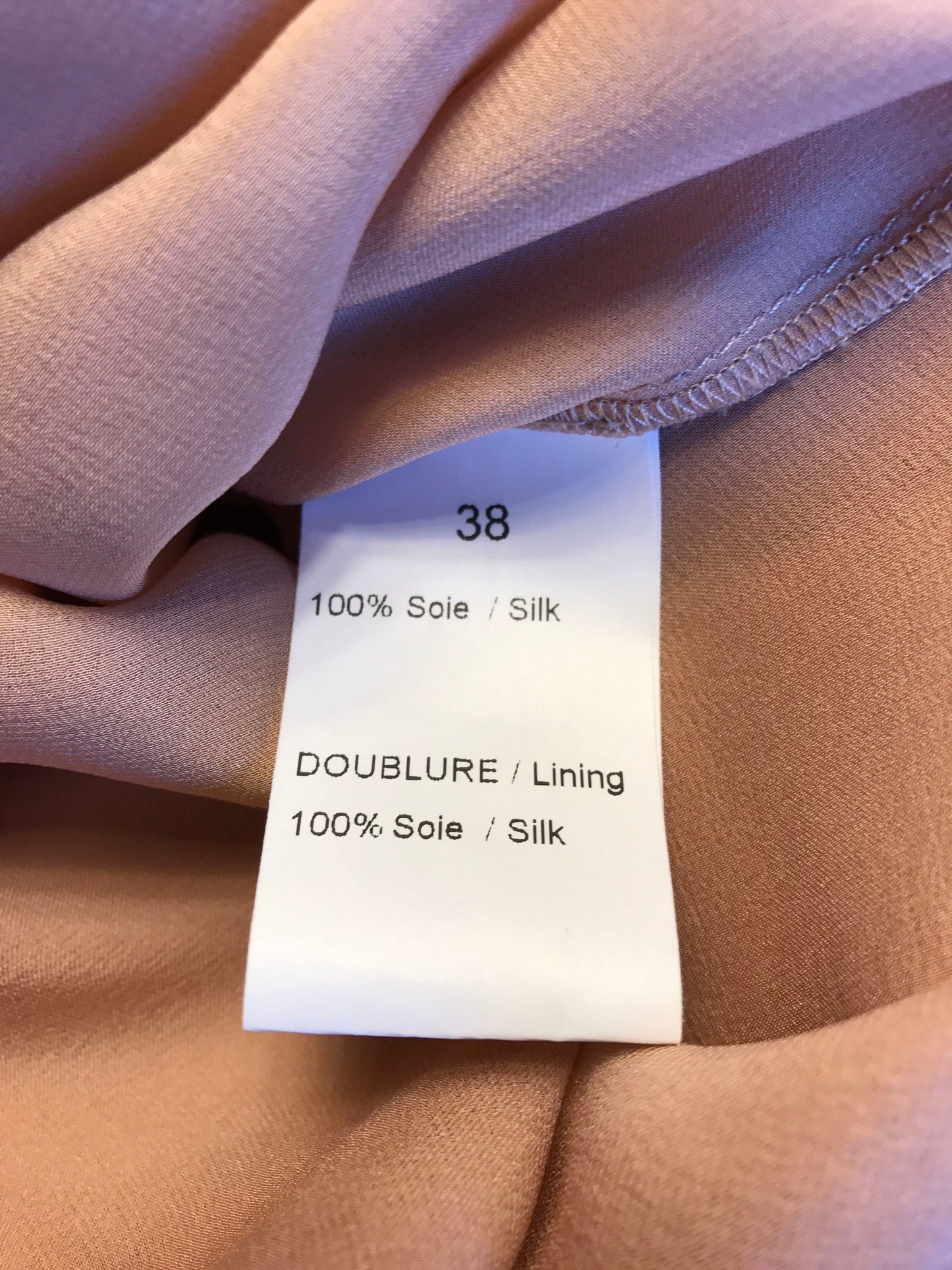 Robe Sonia Rykiel rose T.38