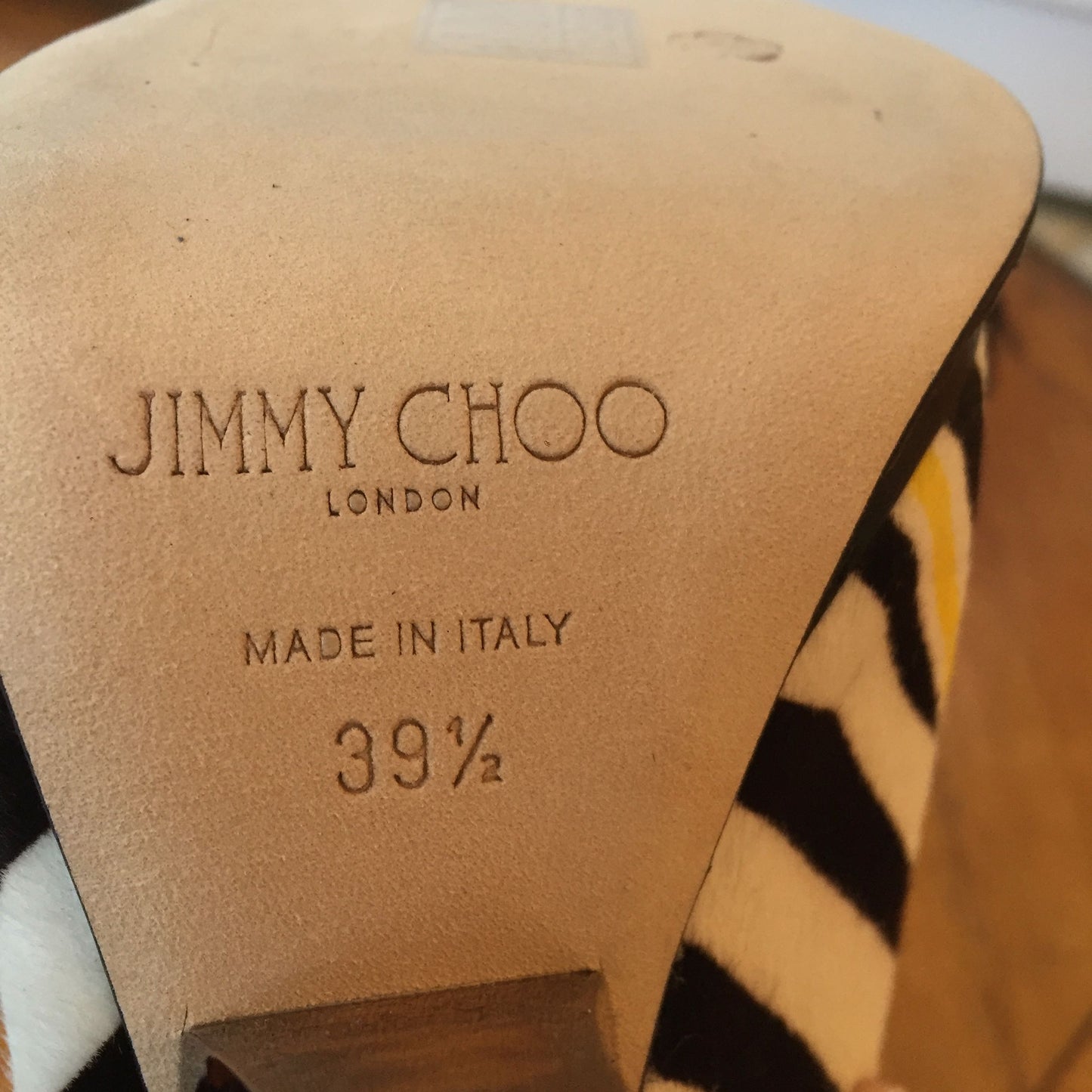 Sandales Jimmy Choo T.39,5 NEUVES