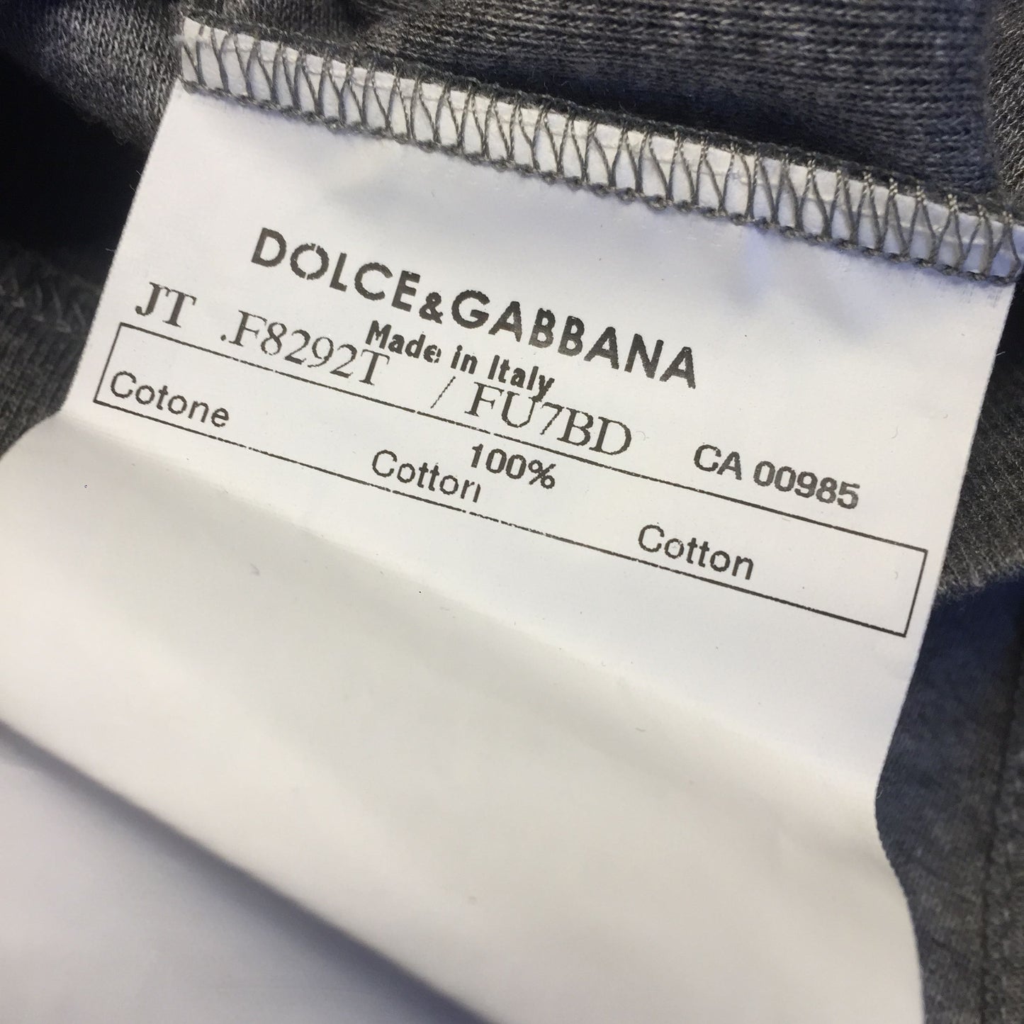 Top Dolce & Gabbana gris T.38