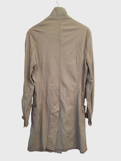 Manteau en cuir Isaac Sellam T.36