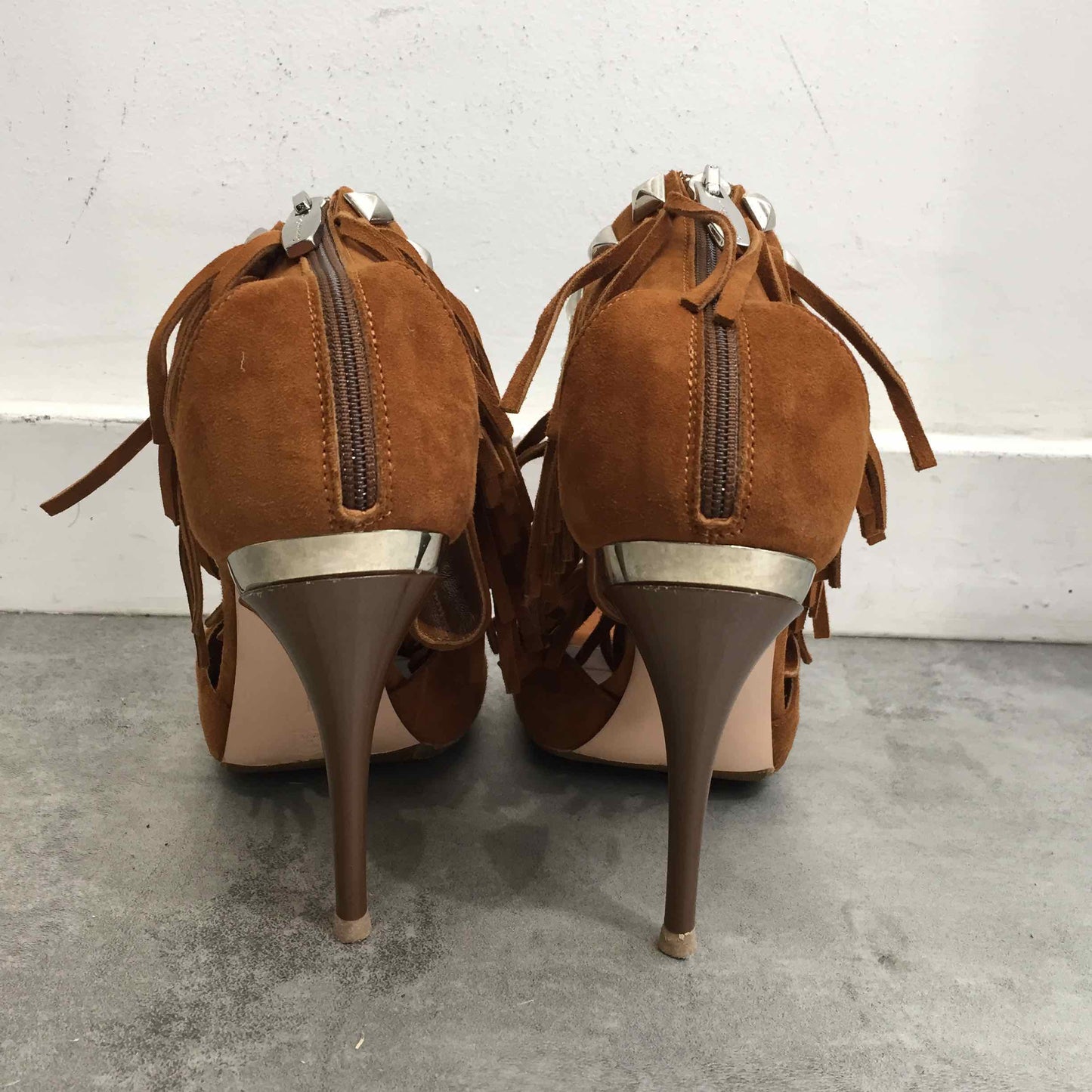 Sandales Gianvito Rossi Camels T.36