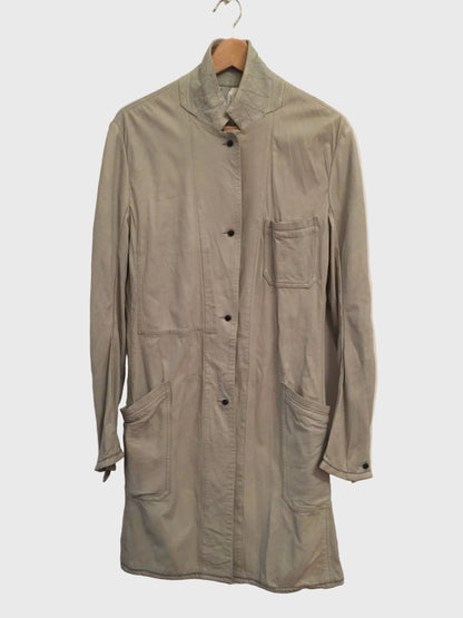 Manteau en cuir Isaac Sellam T.36