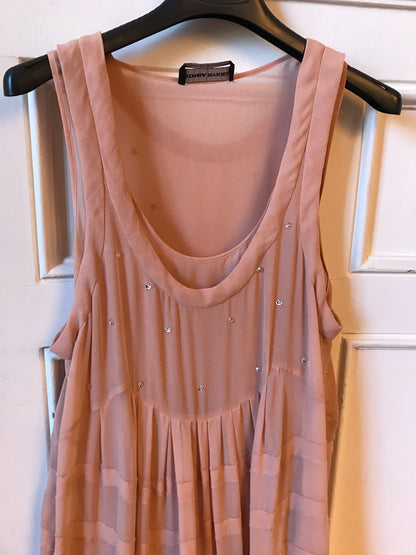 Robe Sonia Rykiel rose T.38