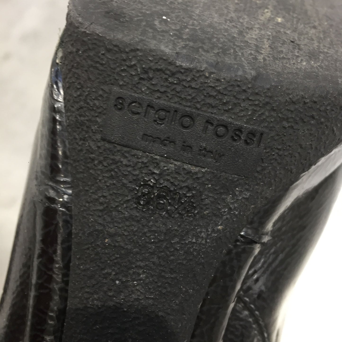 Boots Sergio Rossi grises T.36,5