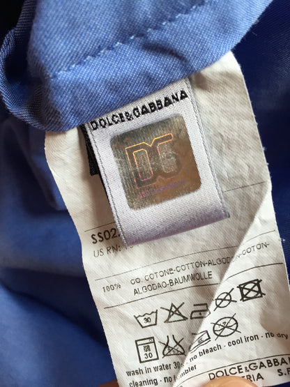 Chemise Dolce & Gabbana bleu T.36