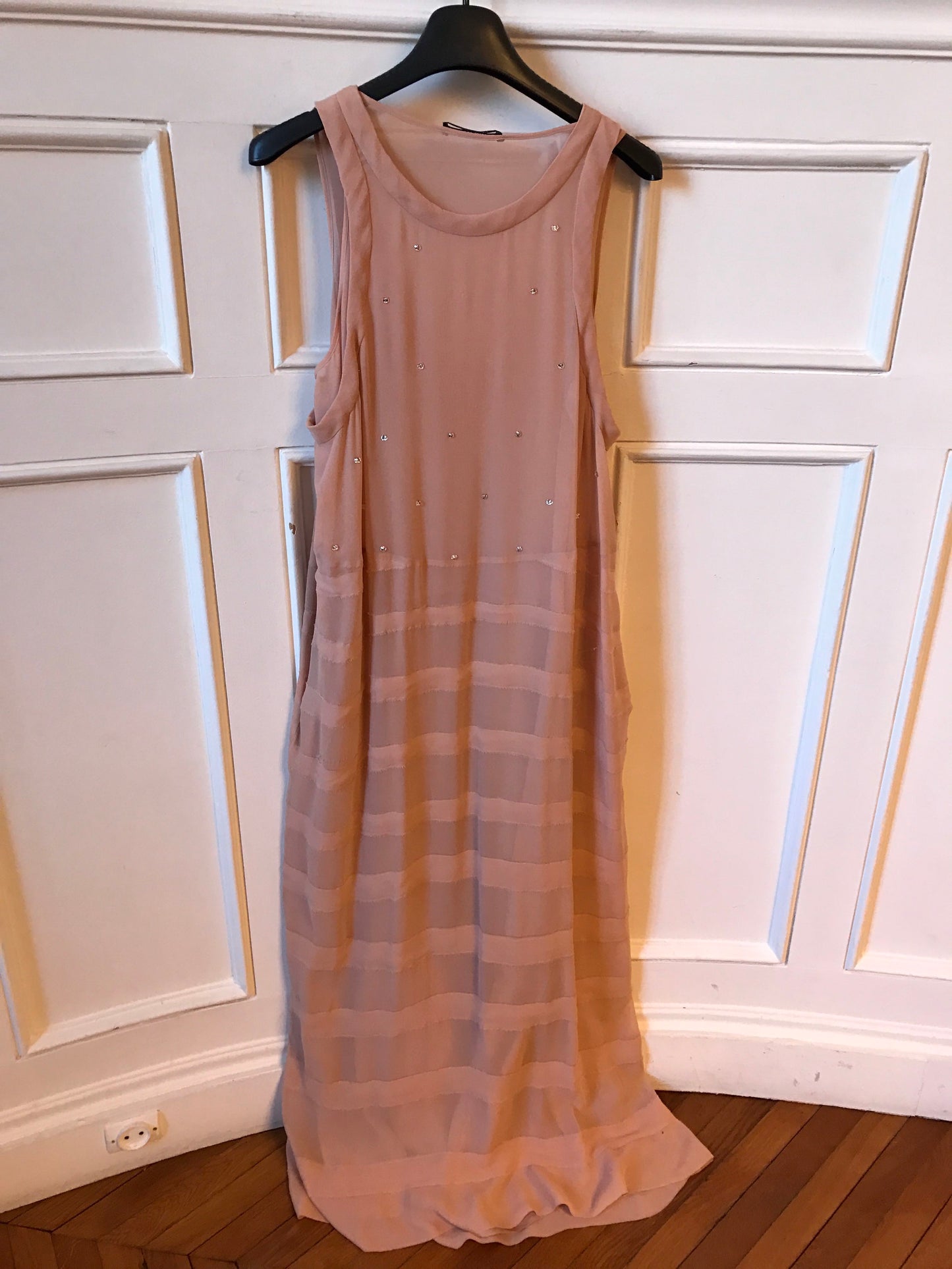 Robe Sonia Rykiel rose T.38
