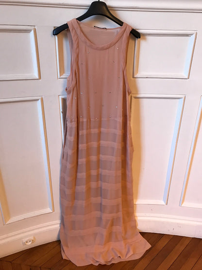 Robe Sonia Rykiel rose T.38