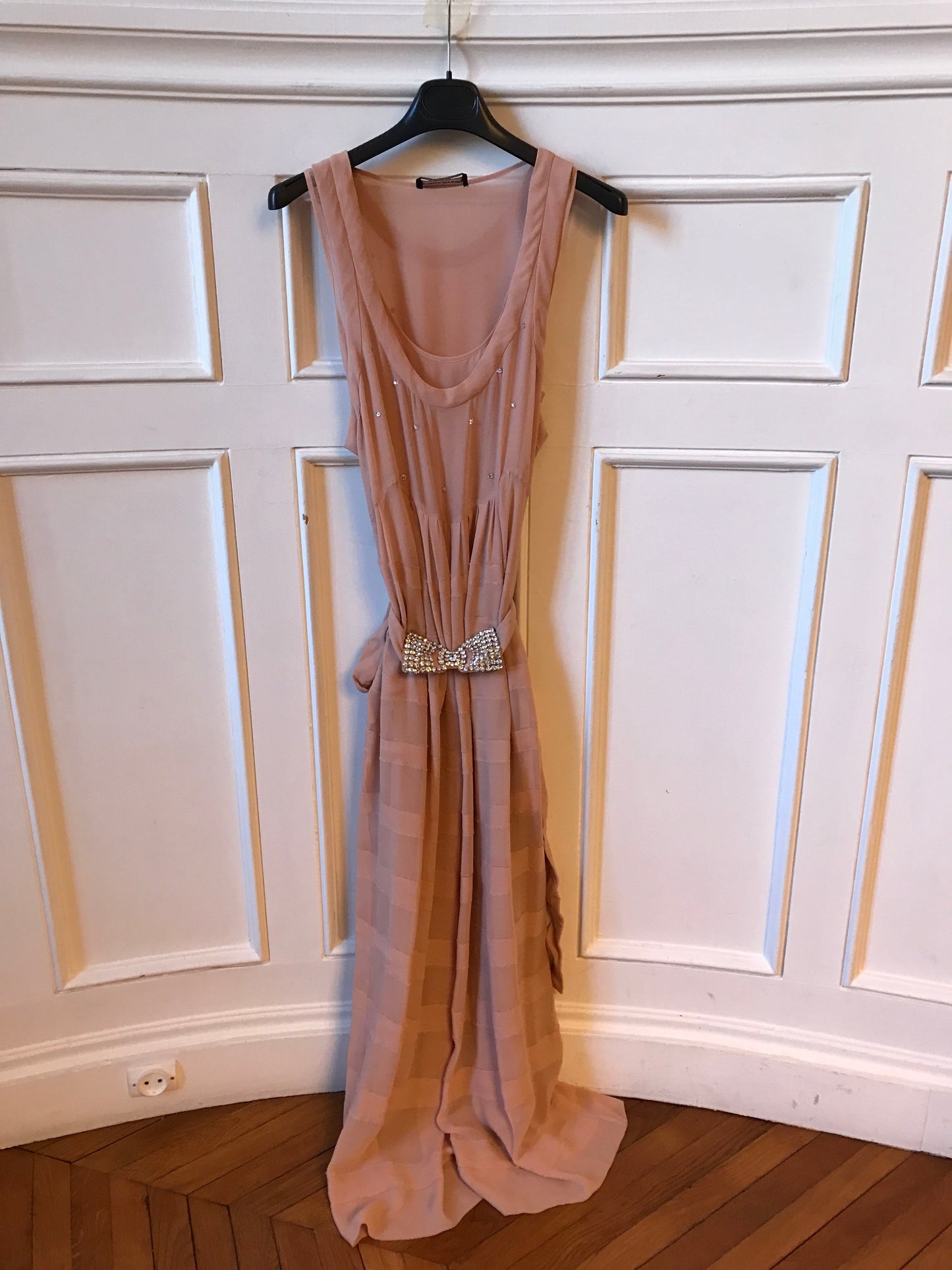 Robe Sonia Rykiel rose T.38