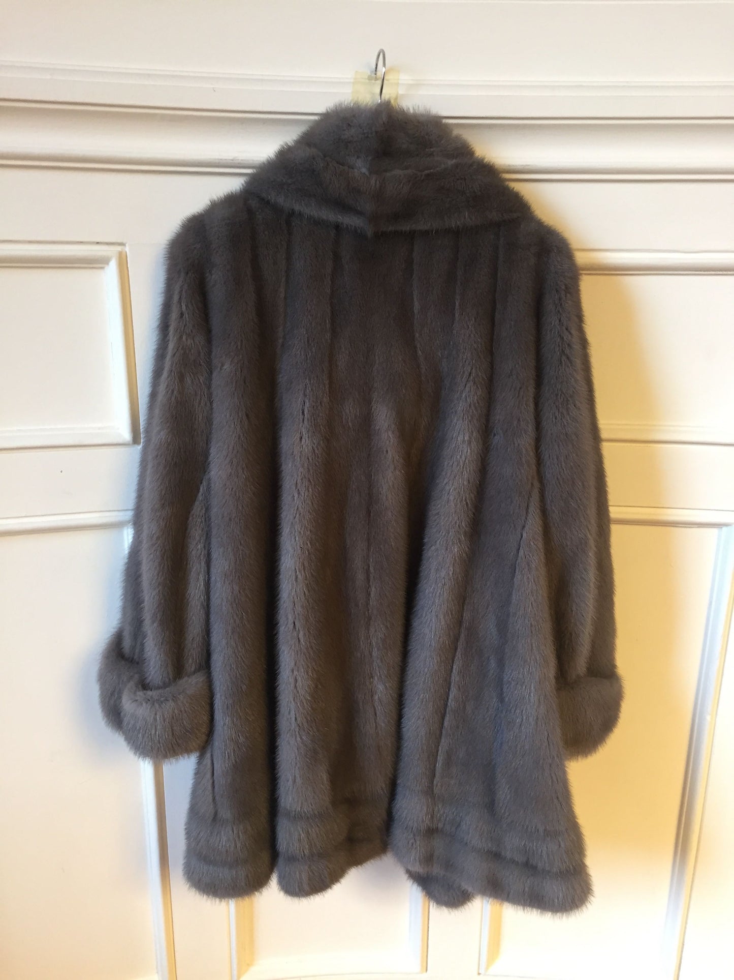 Manteau en vison gris T.L