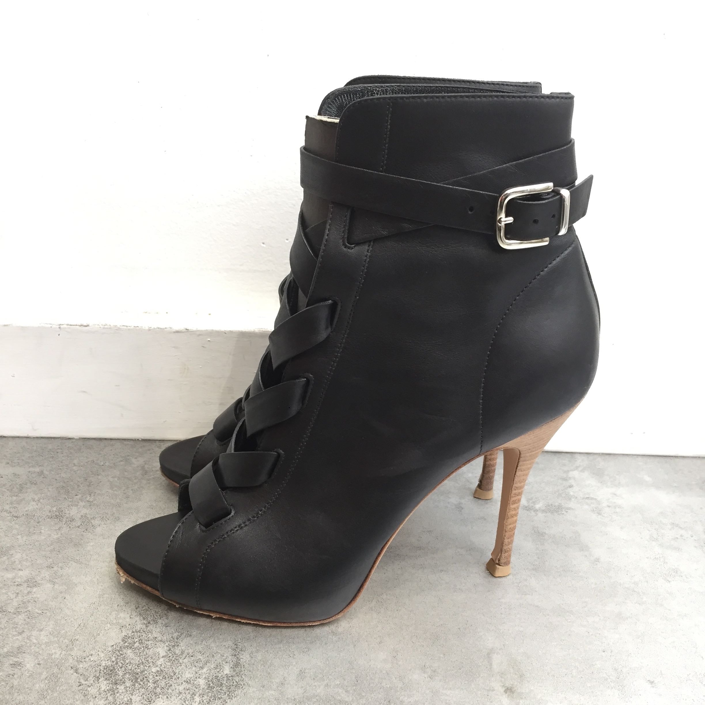 Gianvito rossi cheap open toe boots