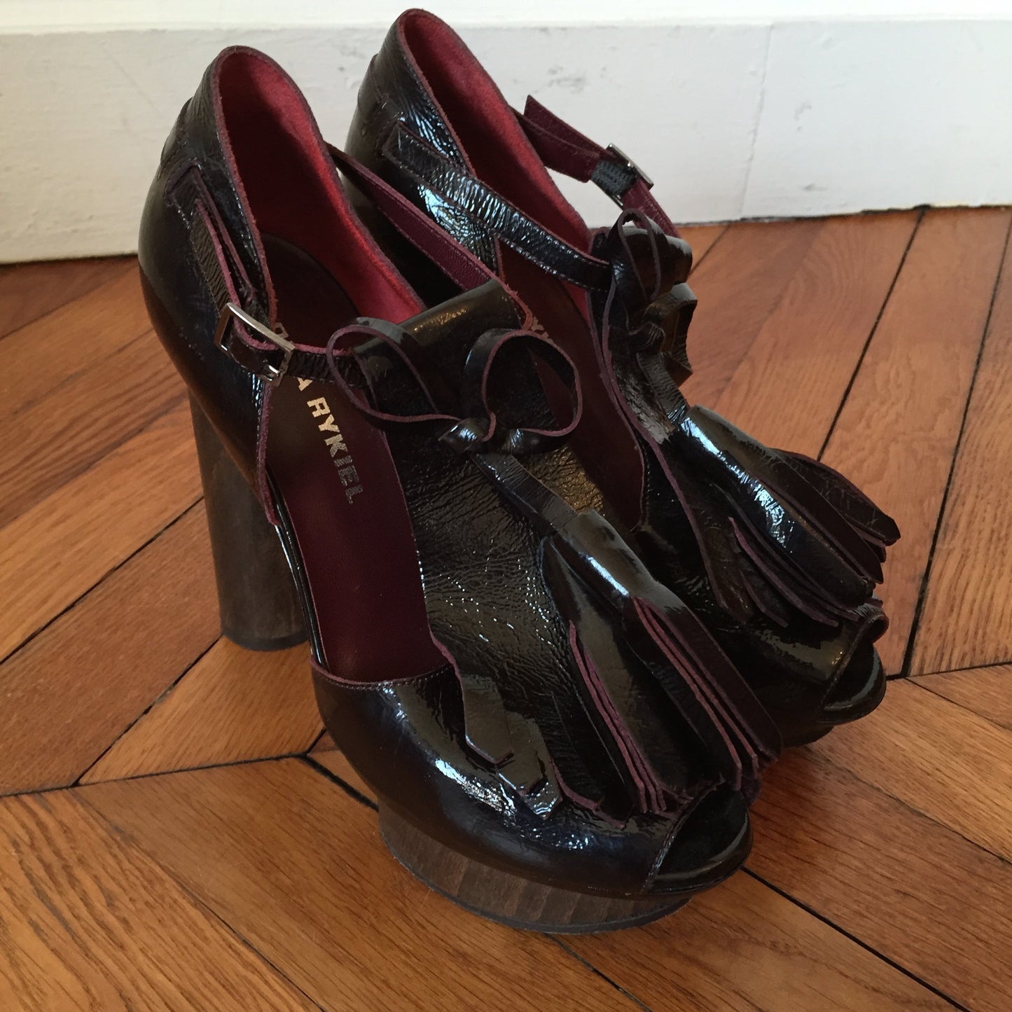 Sandales Sonia Rykiel Bordeaux T.35