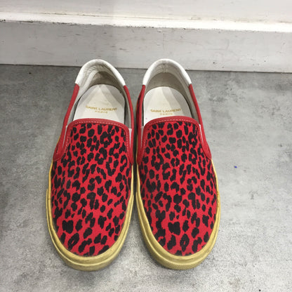 Baskets Saint Laurent leopard T.36