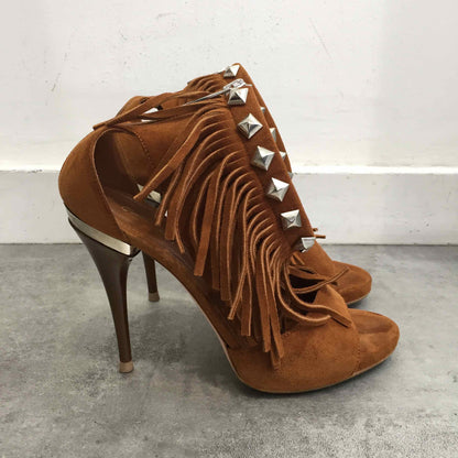 Sandales Gianvito Rossi Camels T.36