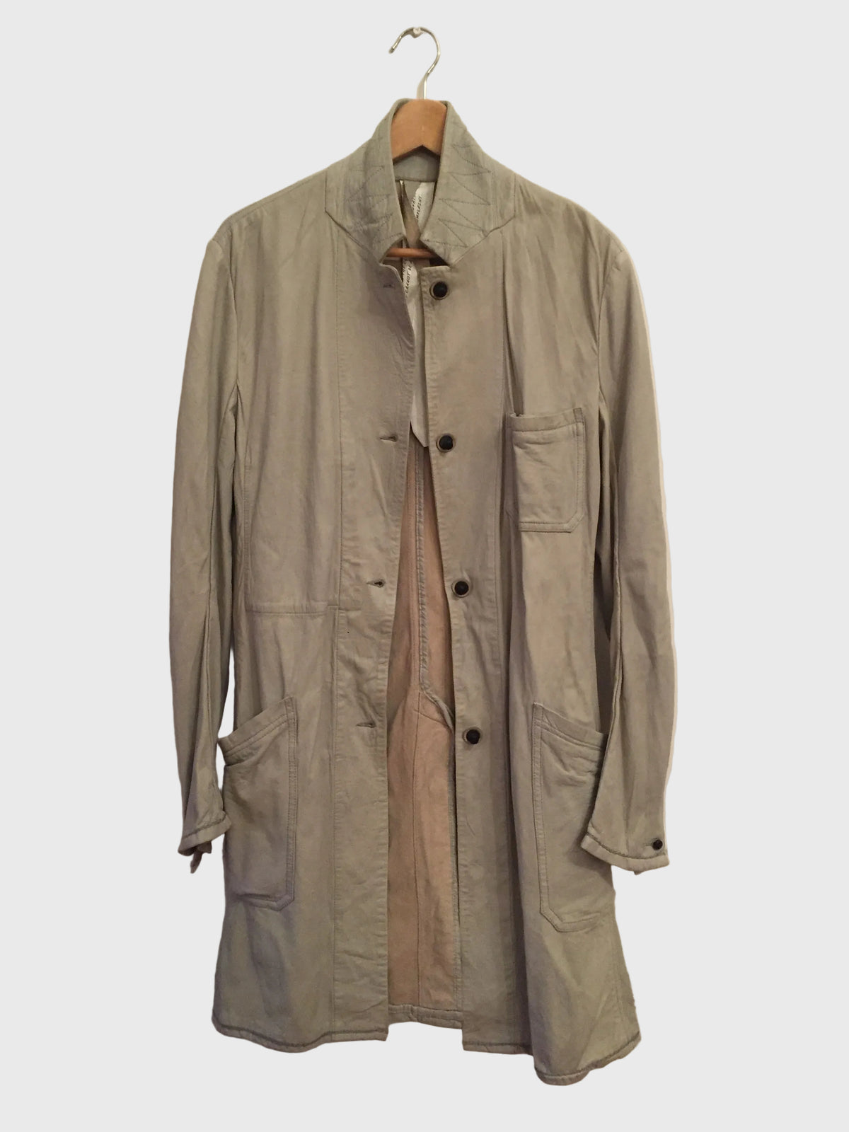 Manteau en cuir Isaac Sellam T.36