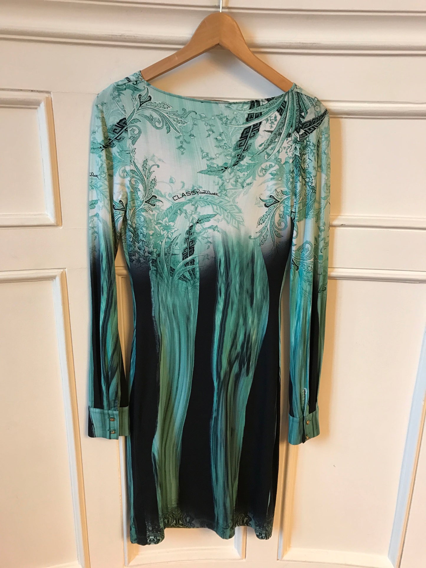 Robe Class Cavalli verte T.36-38