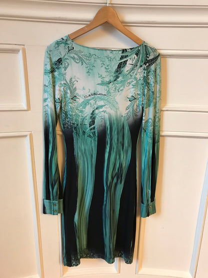 Robe Class Cavalli verte T.36-38