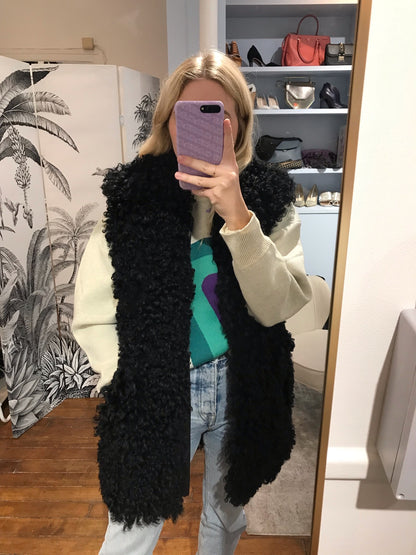 Gilet en peau lainée Lou Andrea T.38