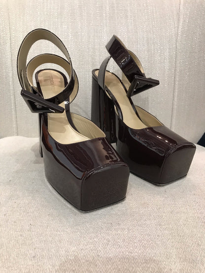 Escarpins Bottega Veneta marron T.37,5