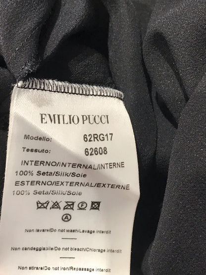 Robe Emilio Pucci noire T.34