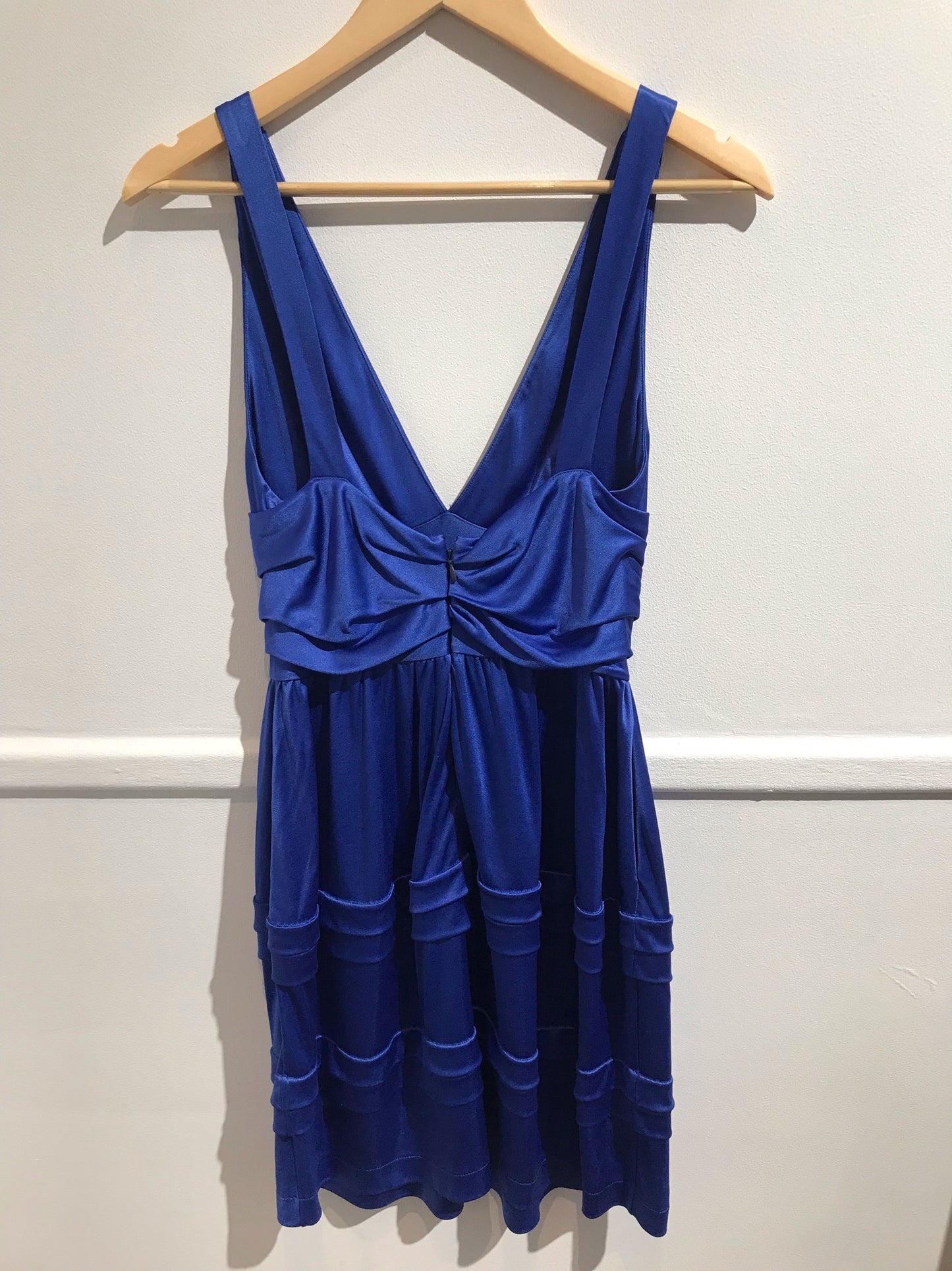 Robe Roberto Cavalli bleue T.36