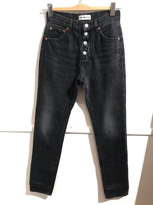 Jeans Balenciaga noir T.26