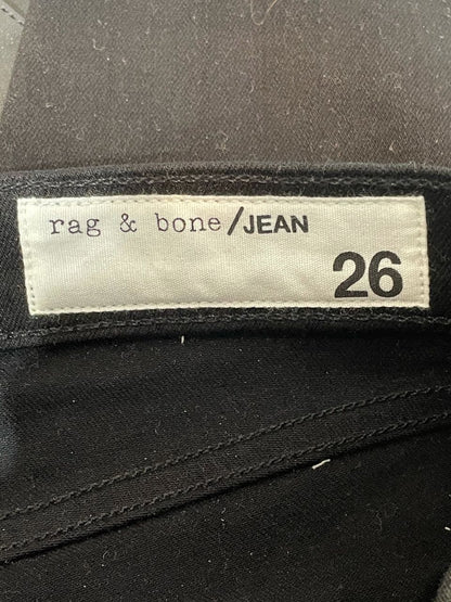Jeans Rag & Bone noir T.26 NEUF