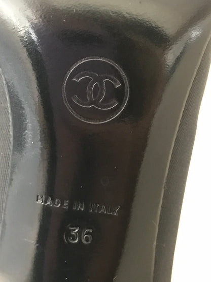 Escarpins Chanel noirs T.36