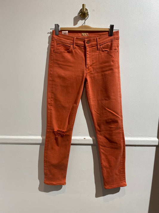 Jeans Mother orange T.27