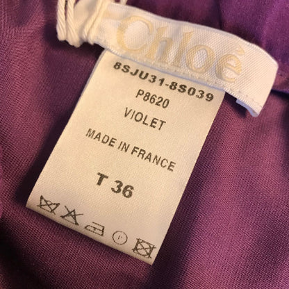 Jupe Chloé violette T.36