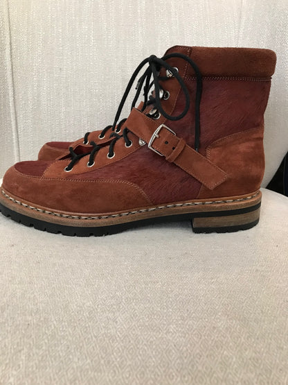 Bottines Hermes poulain T.41