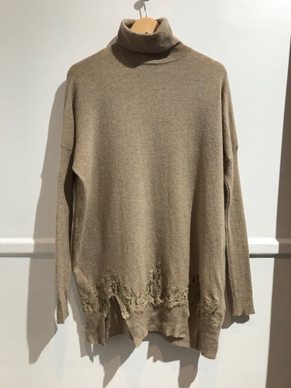 Pull Ermanno Scervino beige T.S