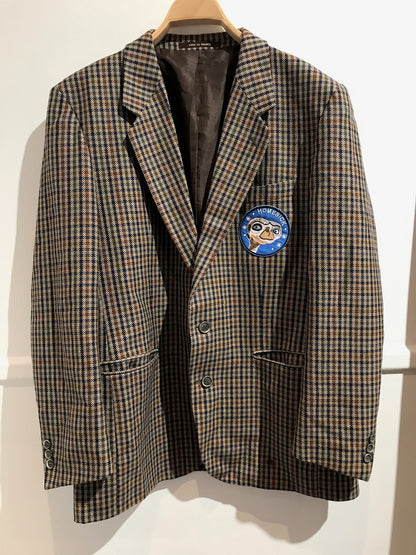 Blazer à carreaux