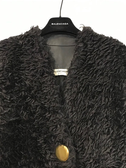 Manteau Balenciaga Shearling T.36