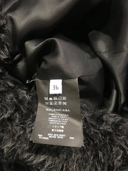 Manteau Balenciaga Shearling T.36