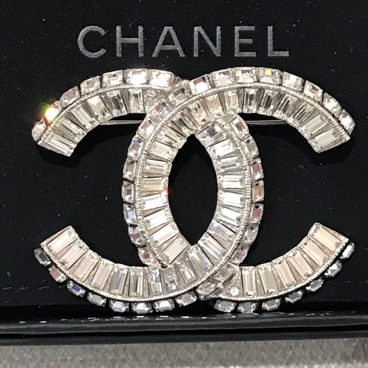 Broche Chanel argent