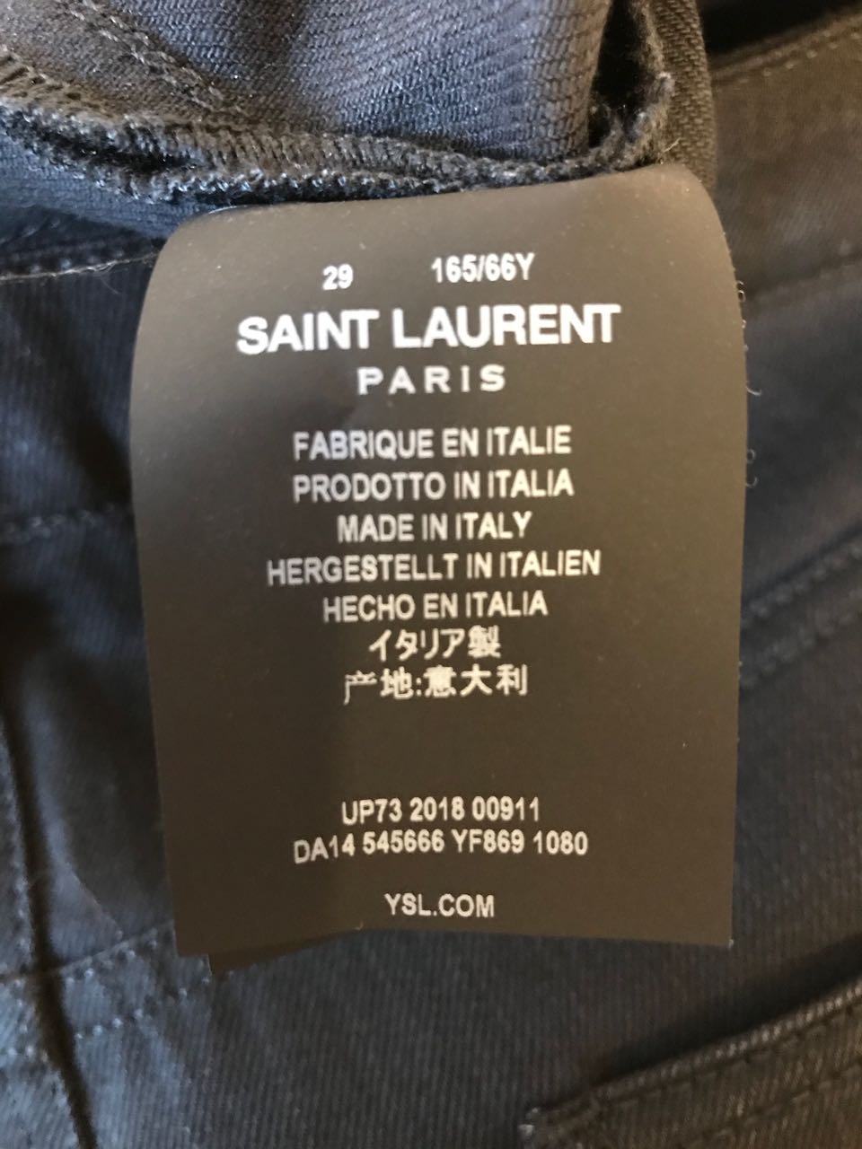 Jeans Saint Laurent T.29