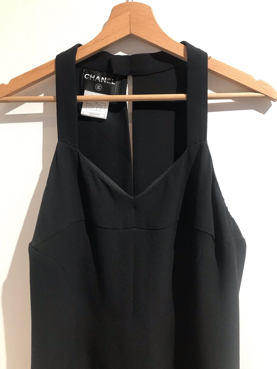 Robe Chanel noire T.38