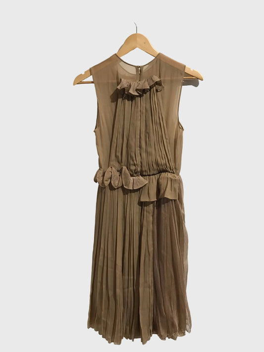 Robe Chloé beige T.34