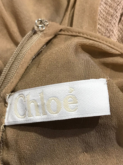 Robe Chloé beige T.34