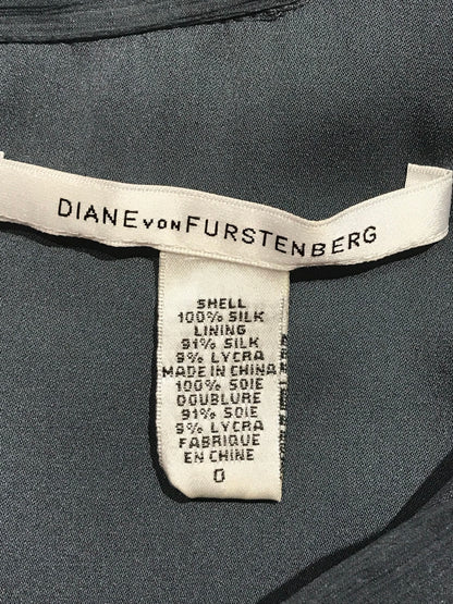 Robe Diane Von Furstenberg grise T.0
